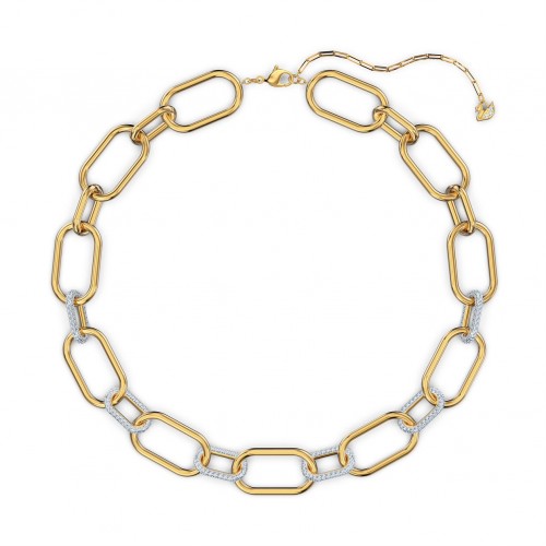 SWAROVSKI Time Necklace White Mixed Metal Finish 5558521
