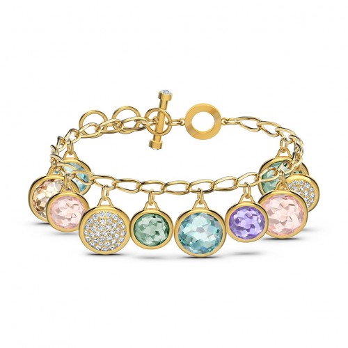 SWAROVSKI Tahlia Elements Bracelet Multicolored Gold Tone Plated 5560943