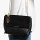 SWAROVSKI Charm Bag Mickey Black Gold Tone Plated 5560954