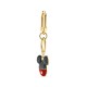 SWAROVSKI Charm Bag Mickey Black Gold Tone Plated 5560954