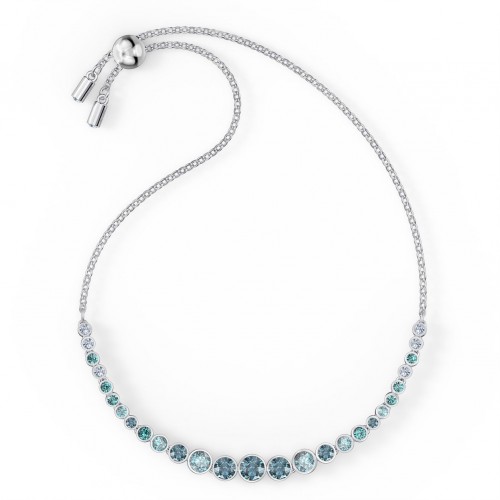 SWAROVSKI Emily Gradient Bracelet Blue Rhodium Plated 5562130