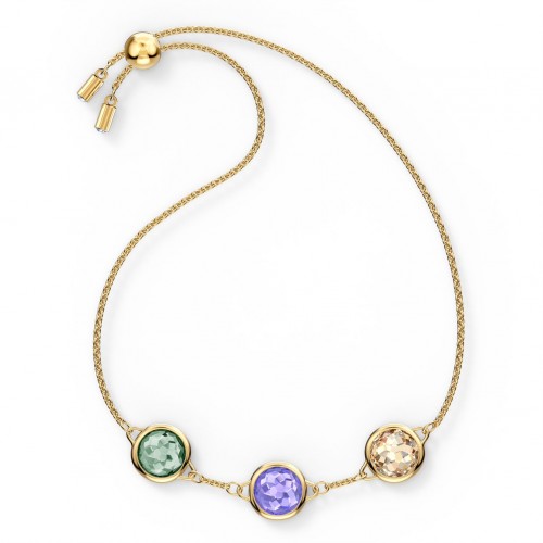 SWAROVSKI Tahlia Bracelet Multi-Colored Gold Tone Plated 5565550