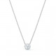 SWAROVSKI Angelic Round Pendant White Rhodium Plated 5567931