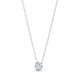 SWAROVSKI Angelic Round Pendant White Rhodium Plated 5567931