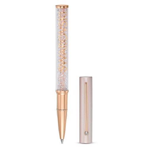 SWAROVSKI Gloss Ballpoint Pink Rose Gold Tone Plated Pen 5568759