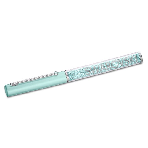 SWAROVSKI Crystalline Gloss Ballpoint Pen Green Chrome Plated 5568762