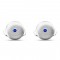 SWAROVSKI Theo Water Element Cufflinks Blue Rhodium Plated 5569063