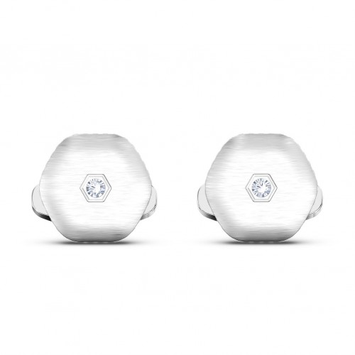 SWAROVSKI Theo Air Element Cufflinks White Rhodium Plated 5569154