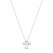 SWAROVSKI Attract Cluster Pendant White Rhodium Plated 5571077