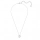 SWAROVSKI Attract Cluster Pendant White Rhodium Plated 5571077