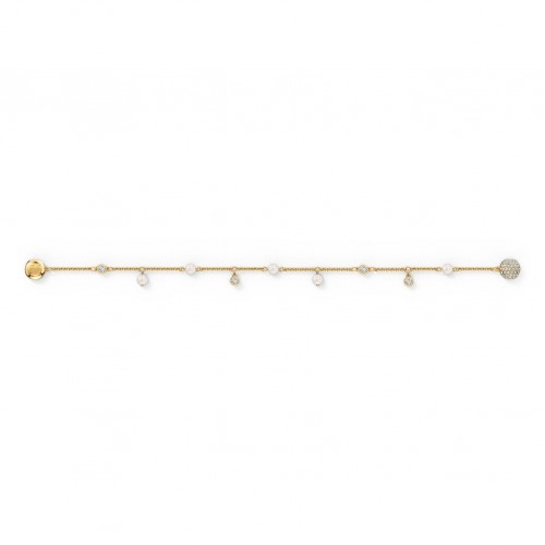 SWAROVSKI Remix Delicate Pearl Strand White Gold Tone Plated Medium 5556904