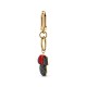 SWAROVSKI Charm Bag Minnie Black Gold Tone Plated 5572567