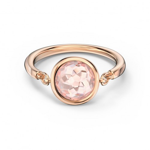 SWAROVSKI Tahlia Ring Pink Rose-Gold Tone Plated 5572705