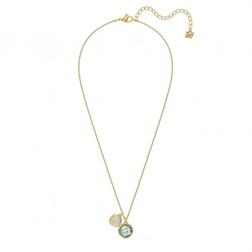 SWAROVSKI Tahlia Set Green Gold Tone Plated 5579789