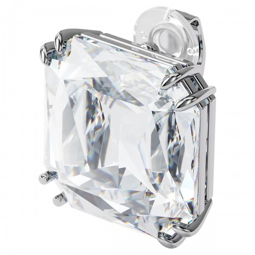 SWAROVSKI Mesmera Clip Earring Single Square White Rhodium Plated 5600756