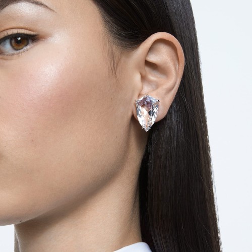 SWAROVSKI Mesmera Clip Earring Single Trilliant White Rhodium Plated 5600758