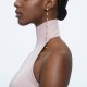 SWAROVSKI Constella Earrings Asymmetrical White Rose Gold Tone Plated 5609707