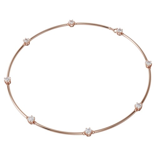 SWAROVSKI Constella Necklace White Rose Gold Tone Plated 5609710