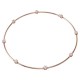 SWAROVSKI Constella Necklace White Rose Gold Tone Plated 5609710