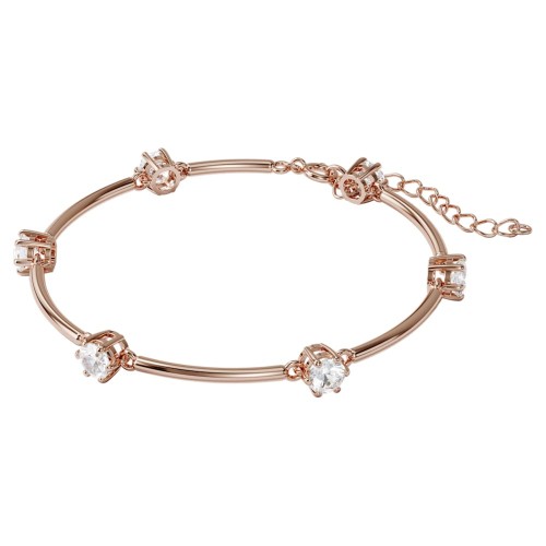 SWAROVSKI Constella Bangle White Rose Gold Tone Plated 5609711