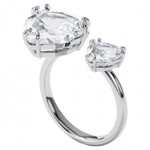 SWAROVSKI Millenia Coctail Ring Triangle Cut White Rhodium Plated 5610390