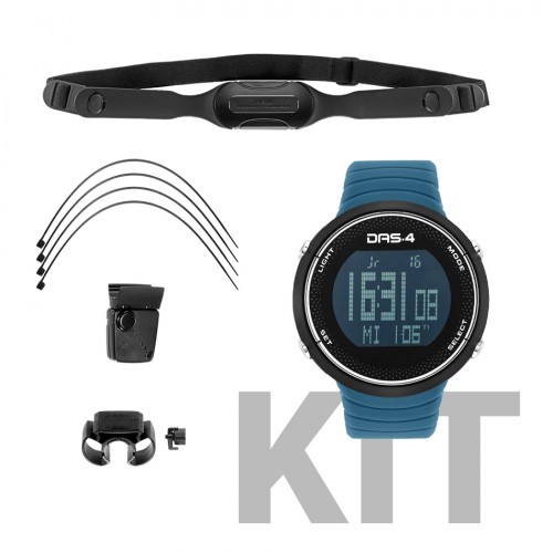 DAS.4 Bike Edition FT07 Blue Rubber Strap 60024