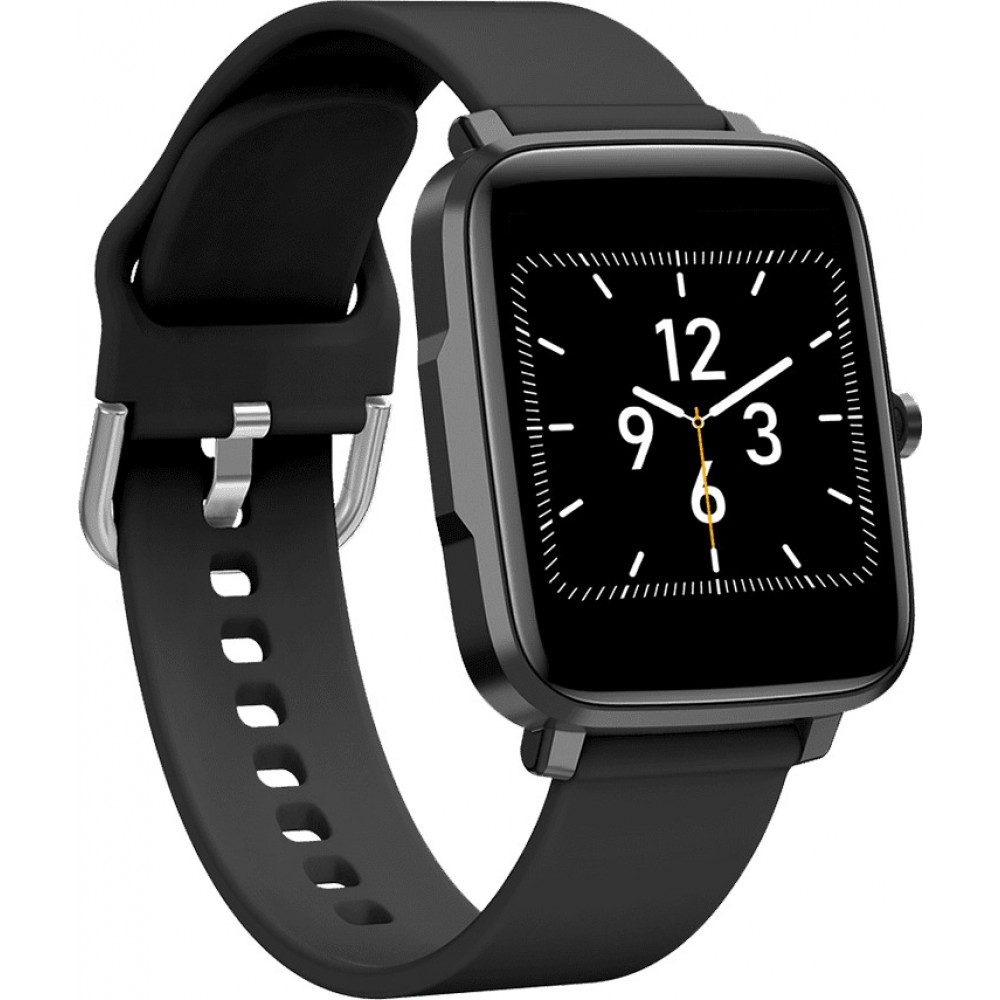 DAS.4 SG30 Smartwatch Black Rubber Strap 75061