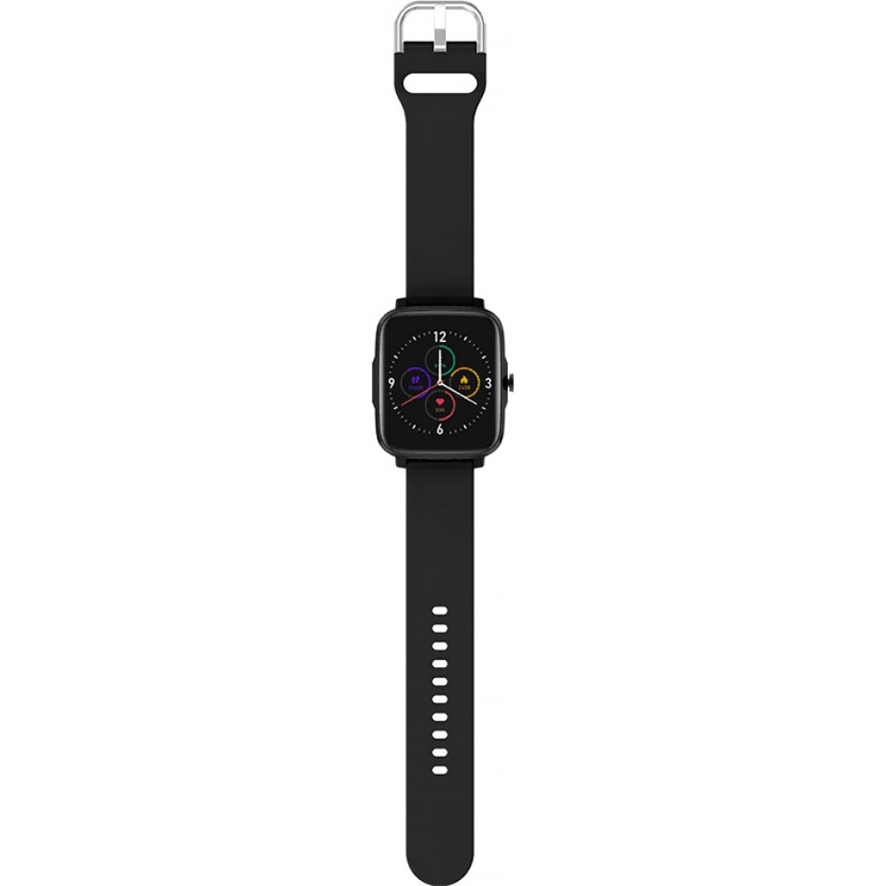 DAS.4 SG30 Smartwatch Black Rubber Strap 75061