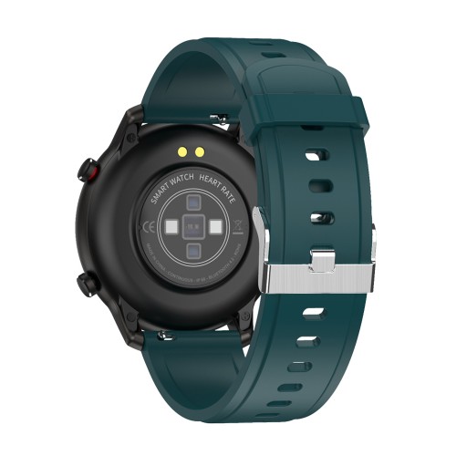 DAS.4 SQ12 Smartwatch Green Rubber Strap 80022