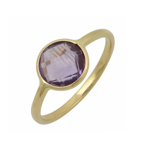 14K Χρυσό Δαχτυλίδι με Ζιργκόν D6026O