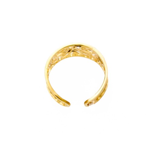 14K Χρυσό Δαχτυλίδι με Ζιργκόν DK865KG12