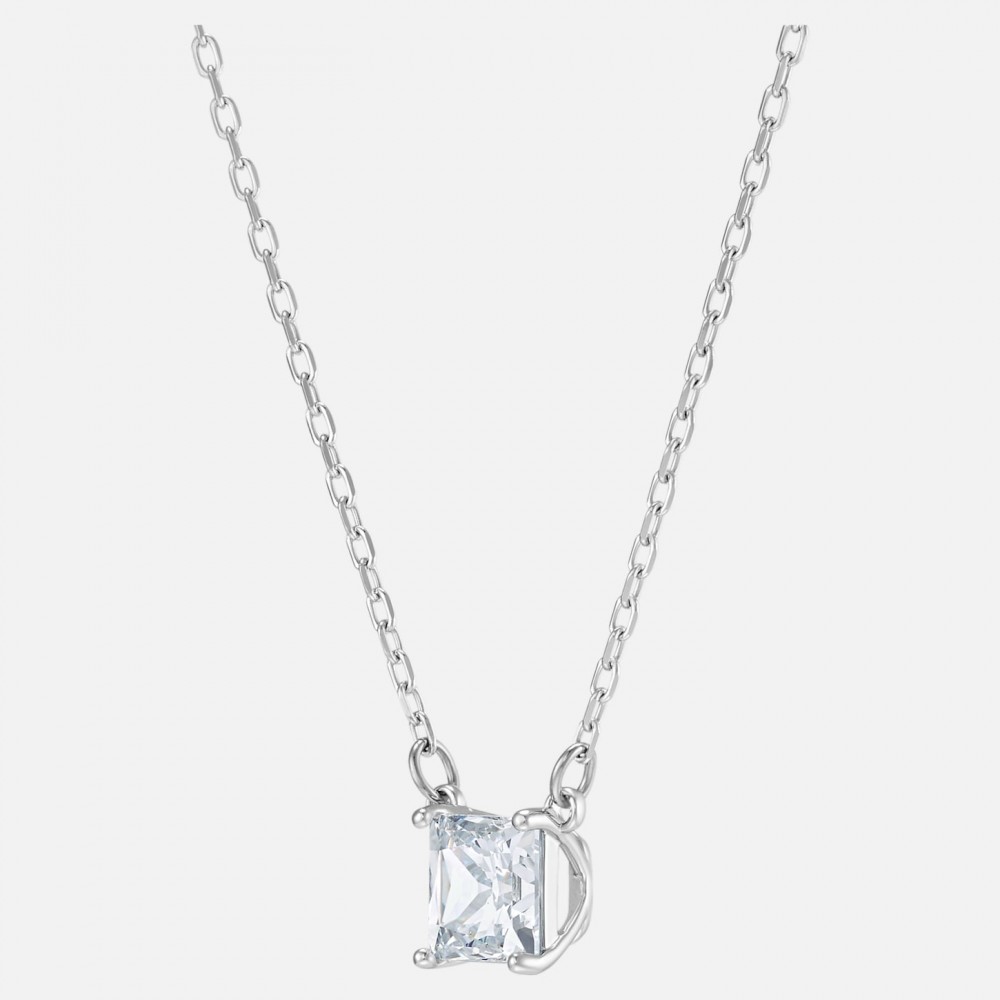 SWAROVSKI Attract Necklace White Rhodium Plated 5510696