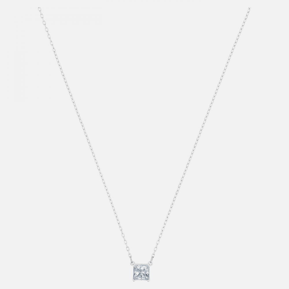 SWAROVSKI Attract Necklace White Rhodium Plated 5510696