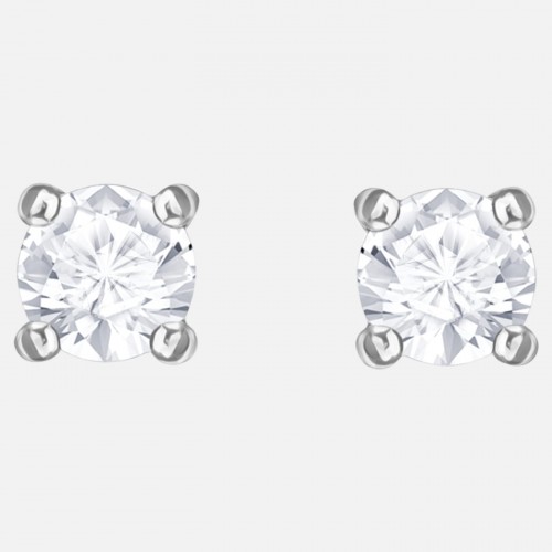 SWAROVSKI Attract Pierced Earrings White Rhodium Plated 5408436