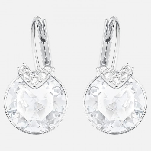 SWAROVSKI Bella V Pierced Earrings Rhodium Plated 5292855