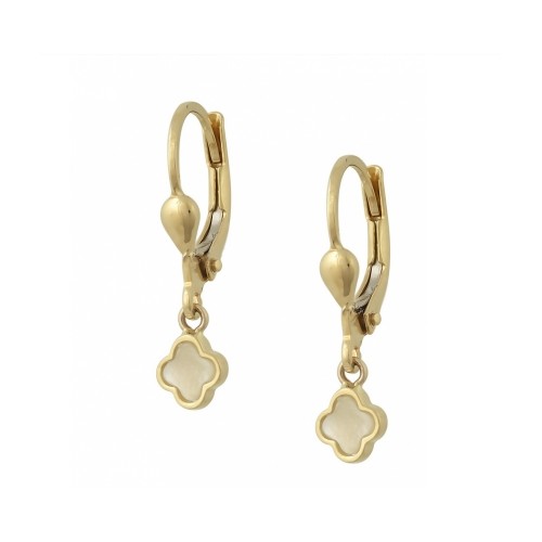 14Κ Χρυσά Σκουλαρίκια με Φίλντισι SK6139O