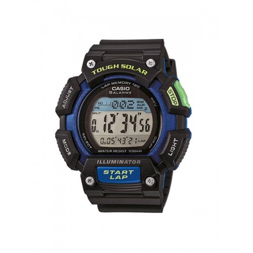 CASIO Tough Solar Black Rubber Strap STL-S110H-1BEF