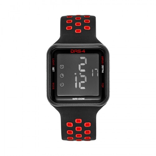 DAS.4 LD18 Μαύρο LCD SmartWatch