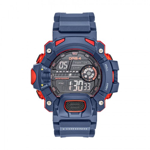 DAS.4 LD09 Μπλέ LCD SmartWatch
