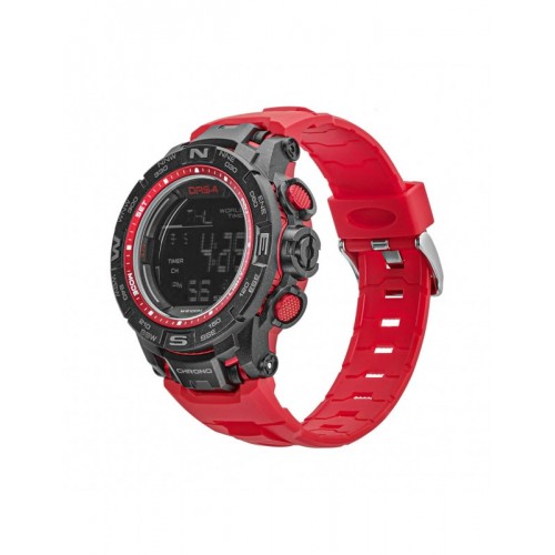 DAS.4 LD10 Κόκκινο LCD Smartwatch