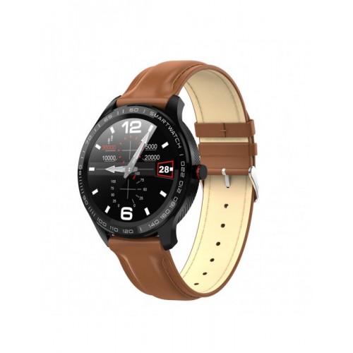 DAS.4 SG08 Καφέ Δερμάτινο Smartwatch