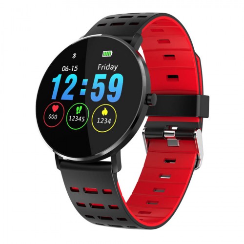 DAS.4 SL14 Μαύρο/Κόκκινο Smartwatch