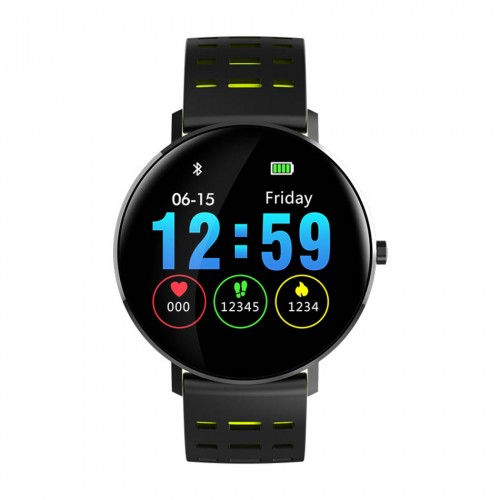 DAS.4 SL14 Μαύρο/Κίτρινο Smartwatch SL1470025