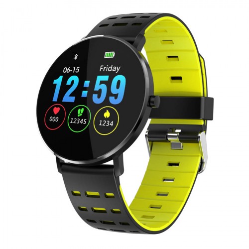 DAS.4 SL14 Μαύρο/Κίτρινο Smartwatch SL1470025