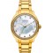 BREEZE Glamcy Crystals Gold Stainless Steel Bracelet 211081.2