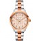 BREEZE Amorelle Crystals Two Tone Stainless Steel Bracelet 711061.4